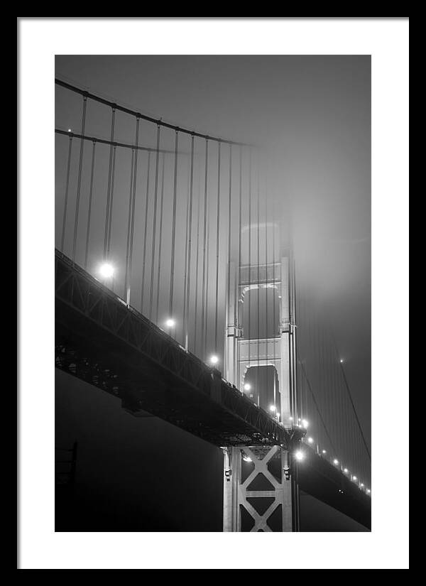 Into the Fog — Golden Gate Bridge Fine Art