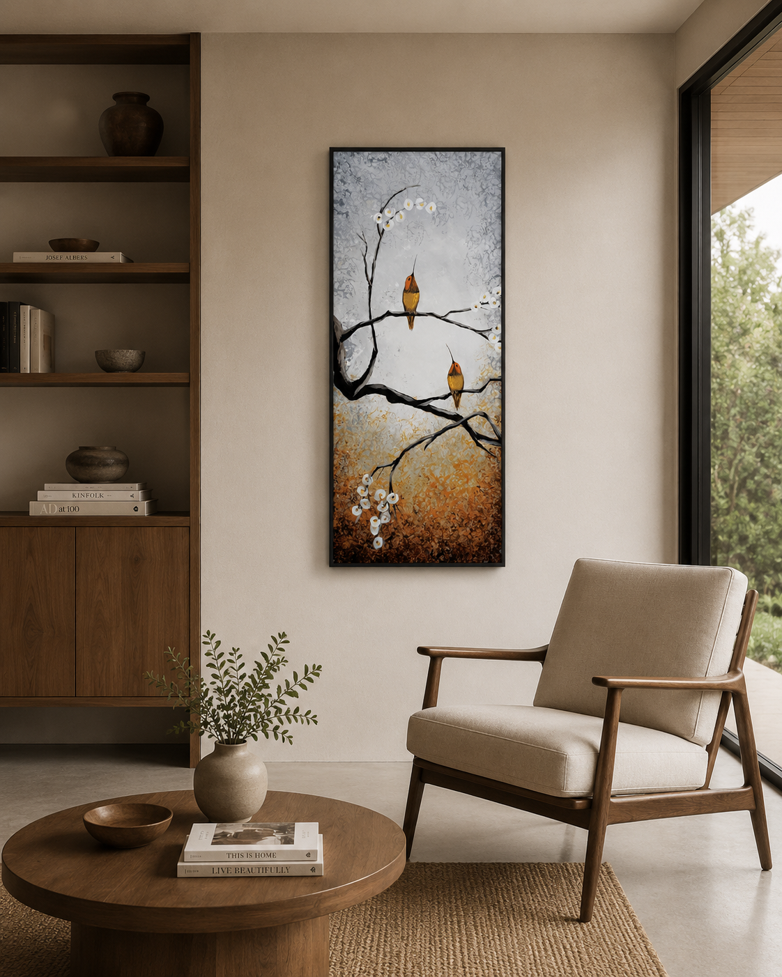 Dorothy's Birds — Original Acrylic Painting