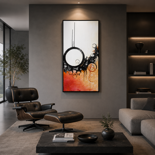 Antigravity — Original Oil &amp; Acrylic Painting