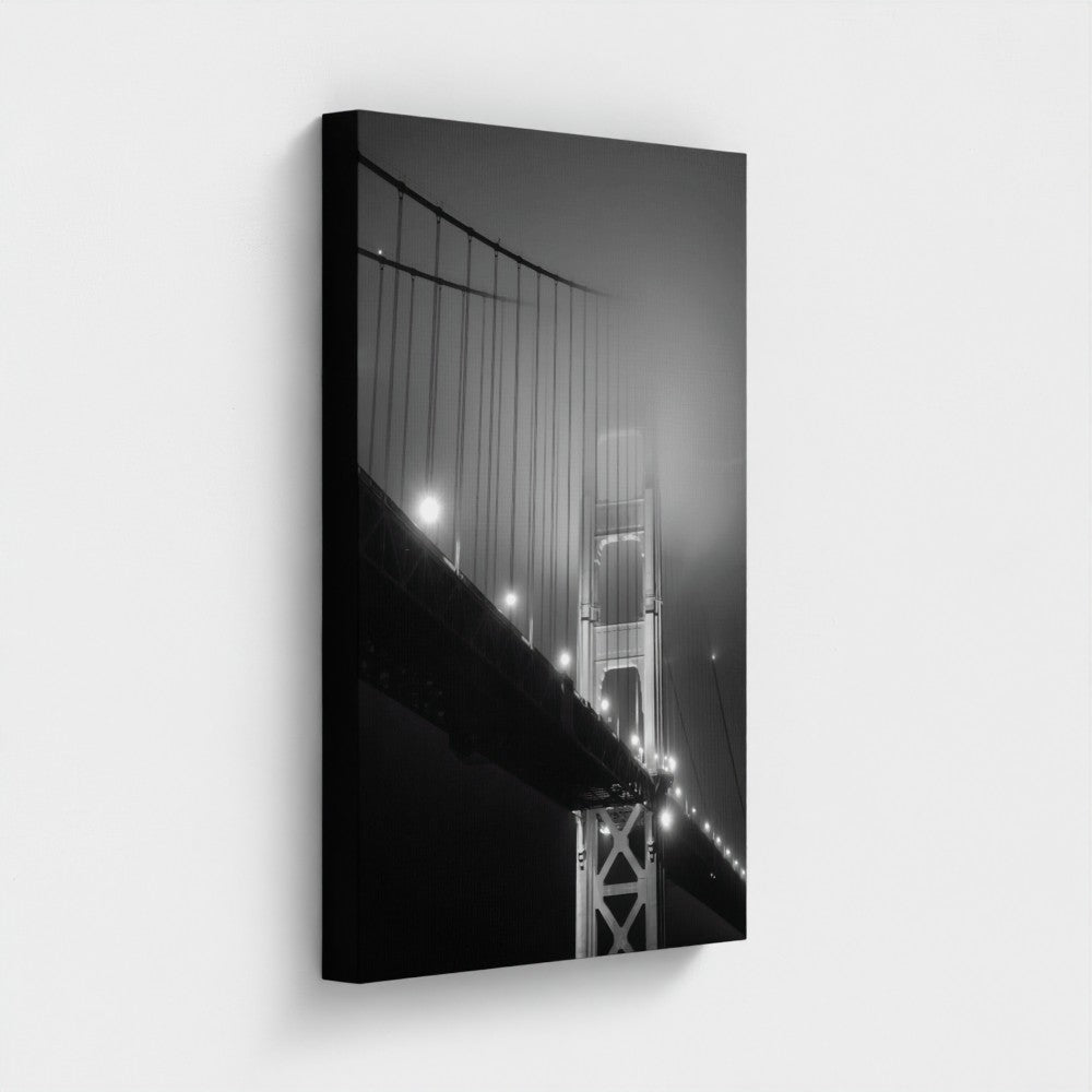Into the Fog — Golden Gate Bridge Fine Art