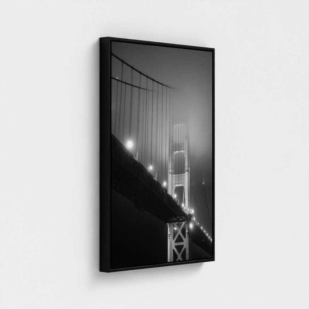 Into the Fog — Golden Gate Bridge Fine Art