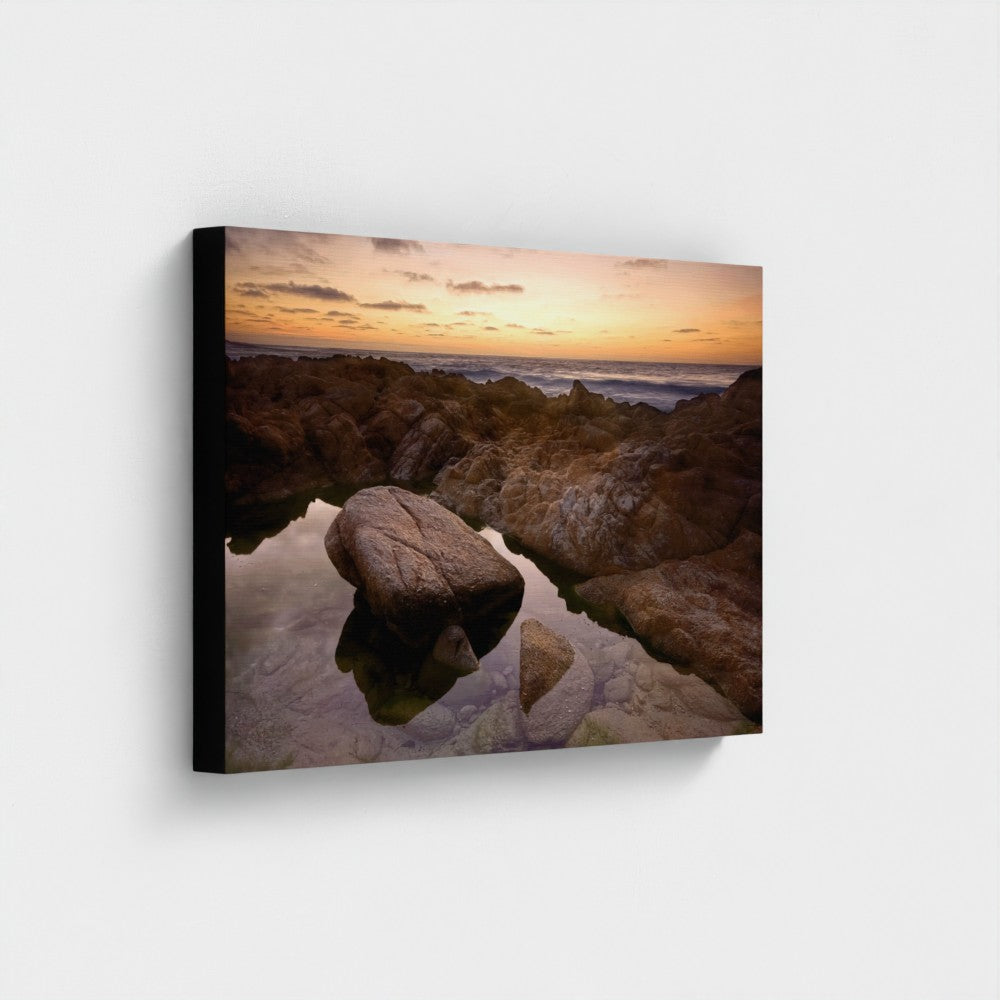 Reflecting Pool — Monterey Sunset Fine Art