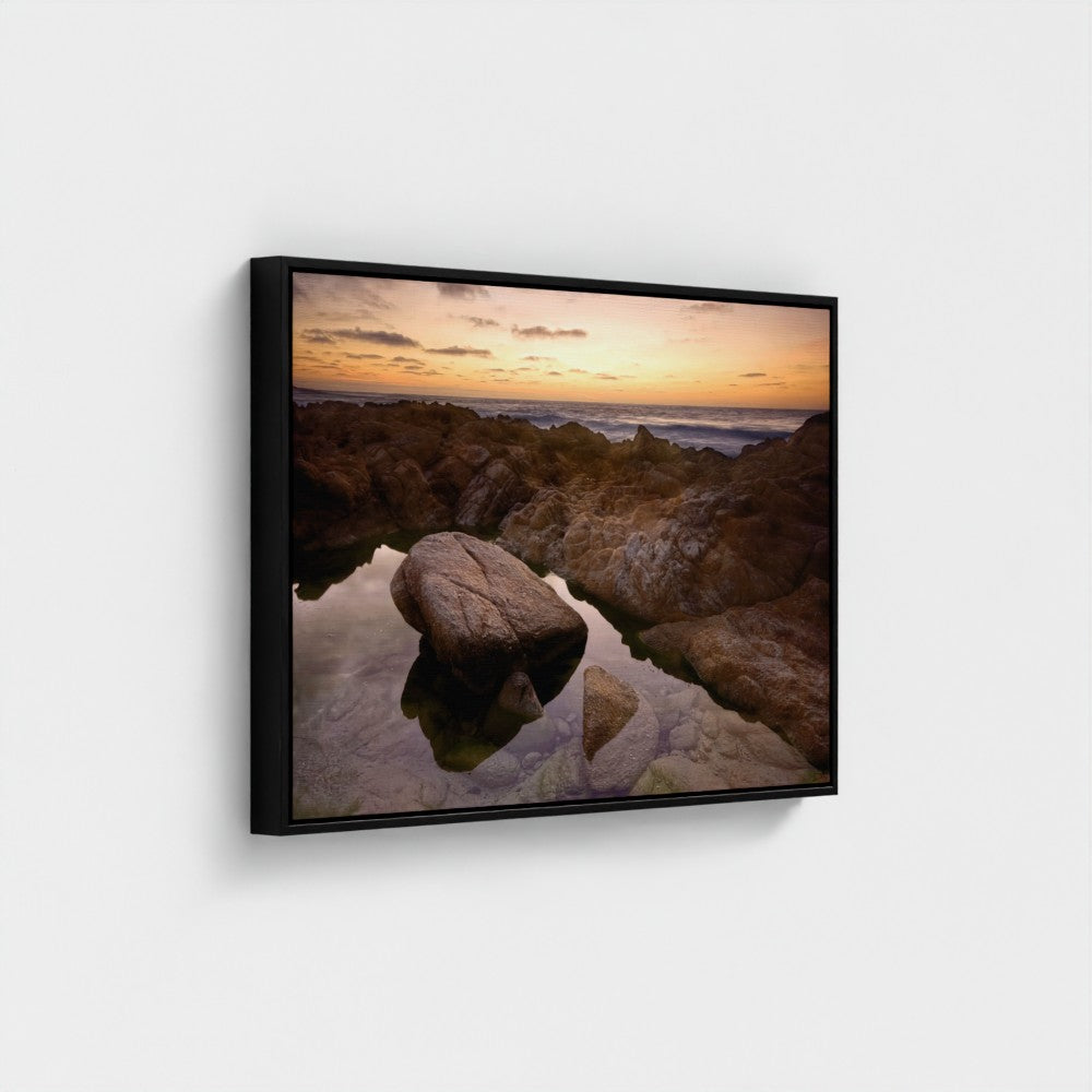 Reflecting Pool — Monterey Sunset Fine Art
