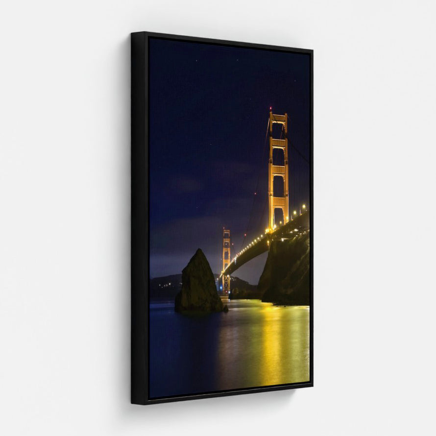 Golden Gate at Night — San Francisco Fine Art