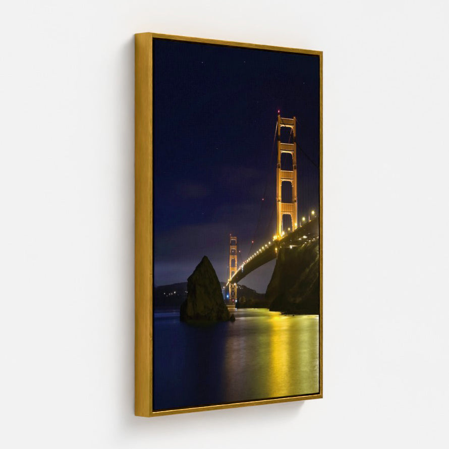 Golden Gate at Night — San Francisco Fine Art