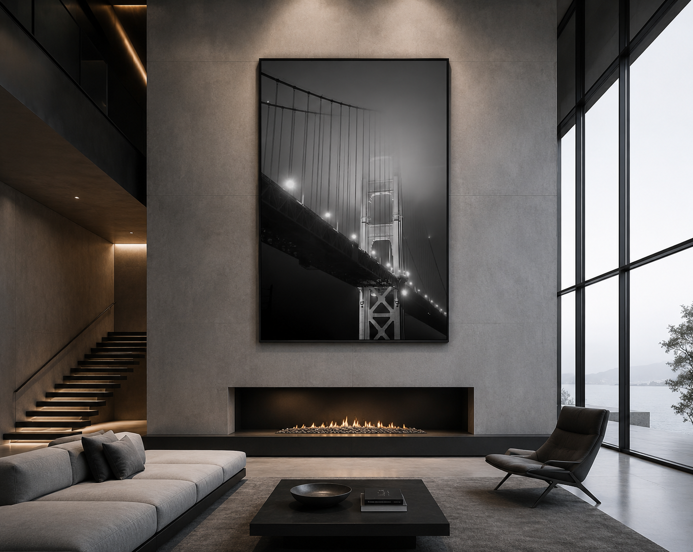 Into the Fog — Golden Gate Bridge Fine Art