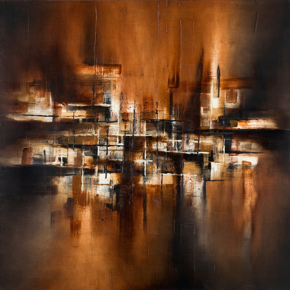 Assimilate — Original Oil & Acrylic Painting