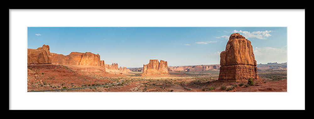Courthouse Towers — Arches National Park Fine Art Print