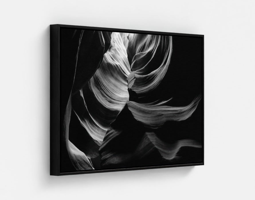 Black — Antelope Canyon Fine Art Print