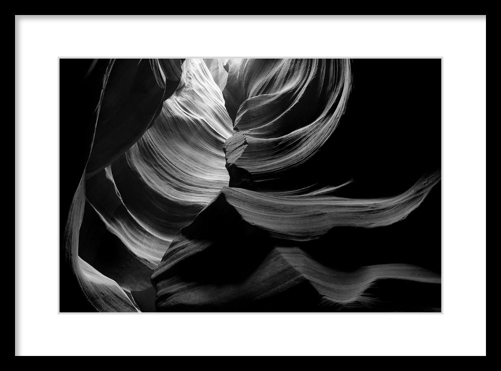 Black — Antelope Canyon Fine Art Print