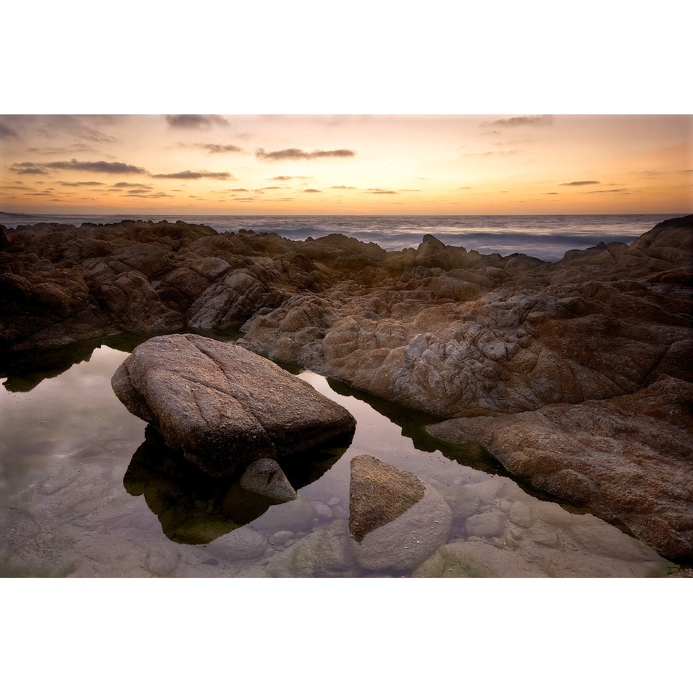 Reflecting Pool — Monterey Sunset Fine Art