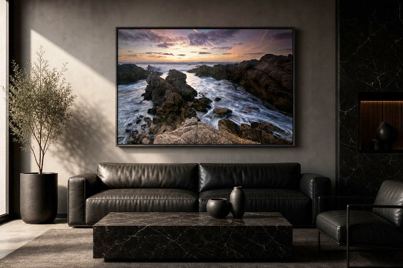 Tidal Channel — Monterey Sunset Fine Art